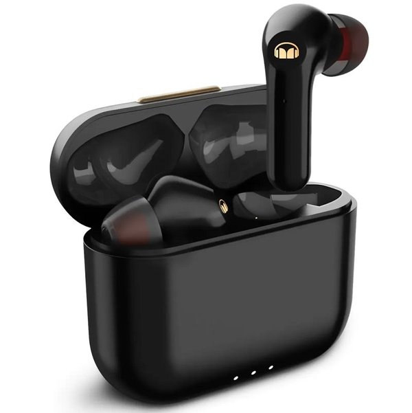 Monster Clarity 6.0 True Wireless Bluetooth Noise-Cancelling In-Ear Earphone with Mic - Black Monster Clarity 6.0 True Wireless Bluetooth Noise-Cancelling In-Ear Earphone with Mic - Black