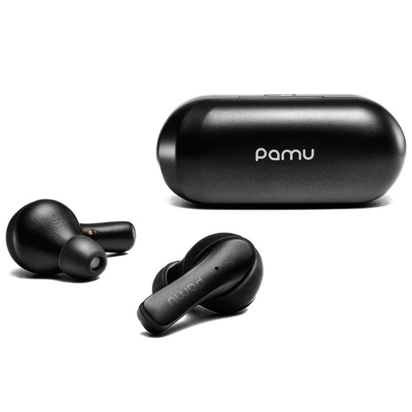 Padmate PaMu Slide Mini True Wireless Bluetooth In-Ear Earphone with Mic - Black Padmate PaMu Slide Mini True Wireless Bluetooth In-Ear Earphone with Mic - Black