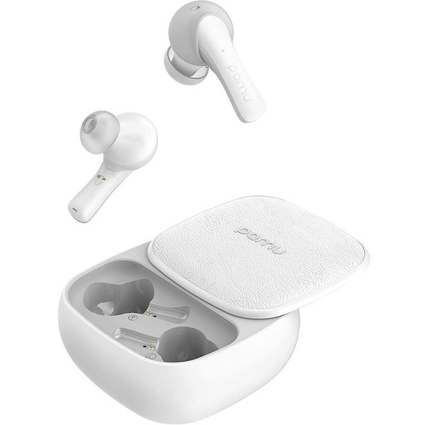 Padmate PaMu Slide Plus True Wireless Bluetooth In-Ear Earphone with Mic - White Padmate PaMu Slide Plus True Wireless Bluetooth In-Ear Earphone with Mic - White