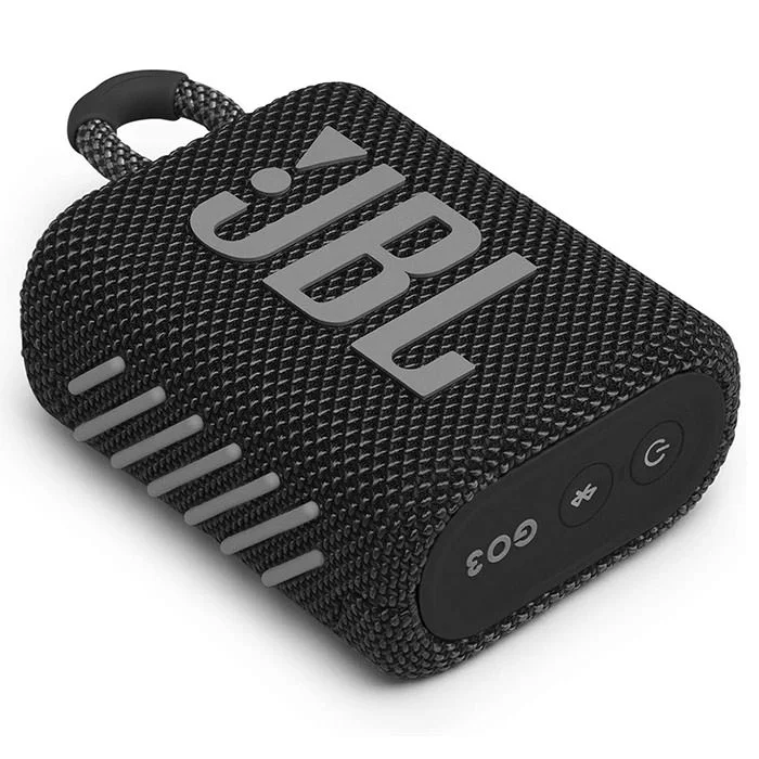JBL GO 3 Wireless Bluetooth Portable Speaker - Black