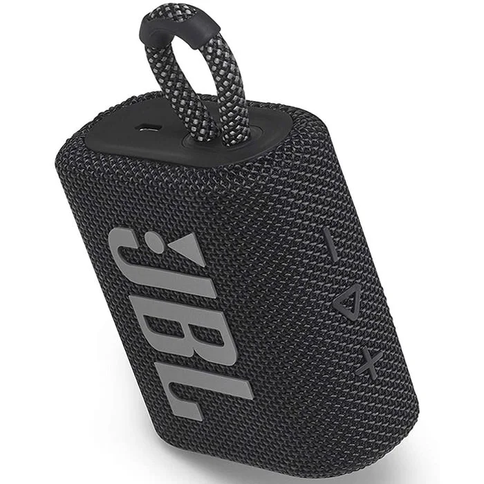 JBL GO 3 Wireless Bluetooth Portable Speaker - Black
