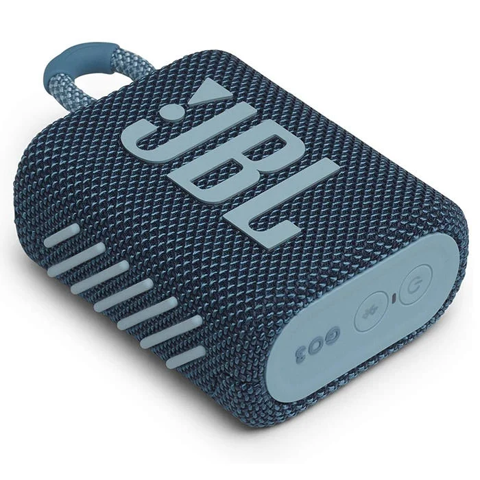 JBL GO 3 Wireless Bluetooth Portable Speaker - Blue