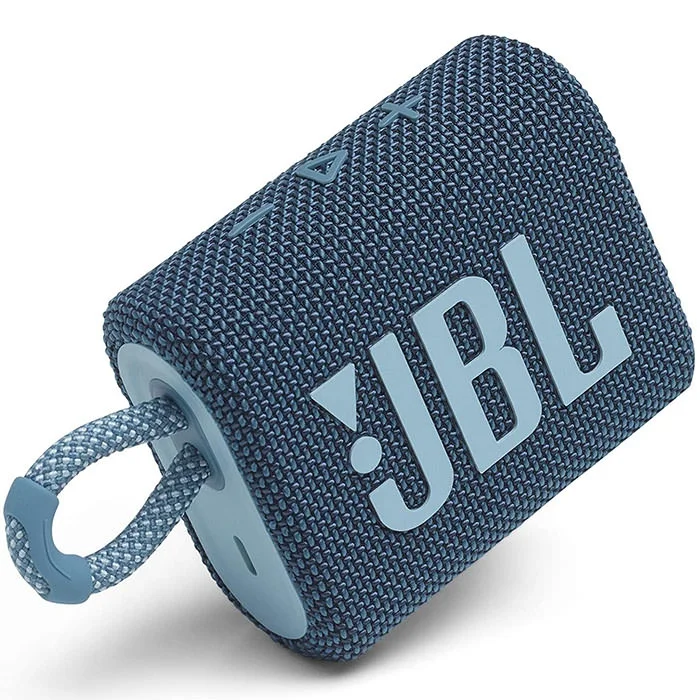 JBL GO 3 Wireless Bluetooth Portable Speaker - Blue