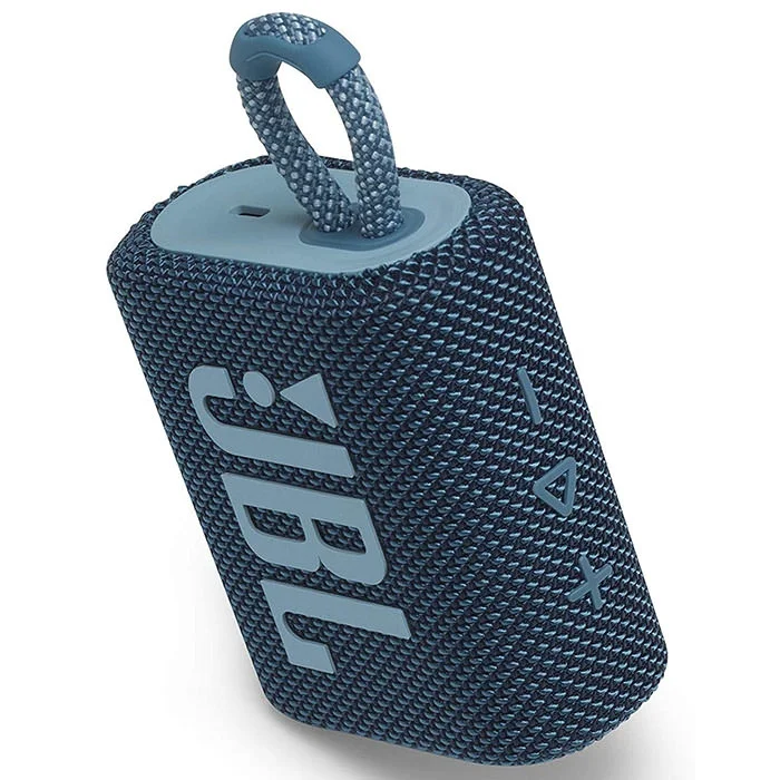 JBL GO 3 Wireless Bluetooth Portable Speaker - Blue