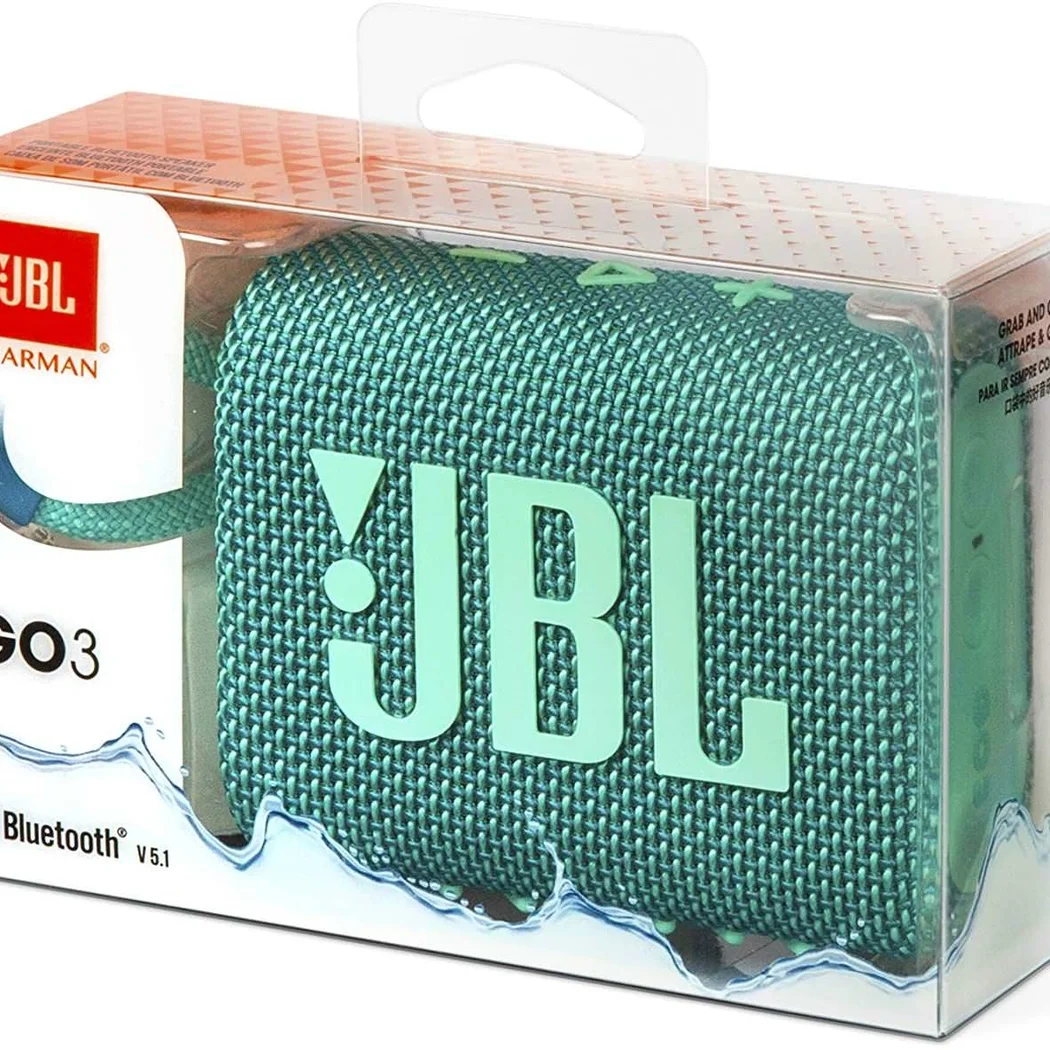 JBL GO 3 Wireless Bluetooth Portable Speaker - Teal