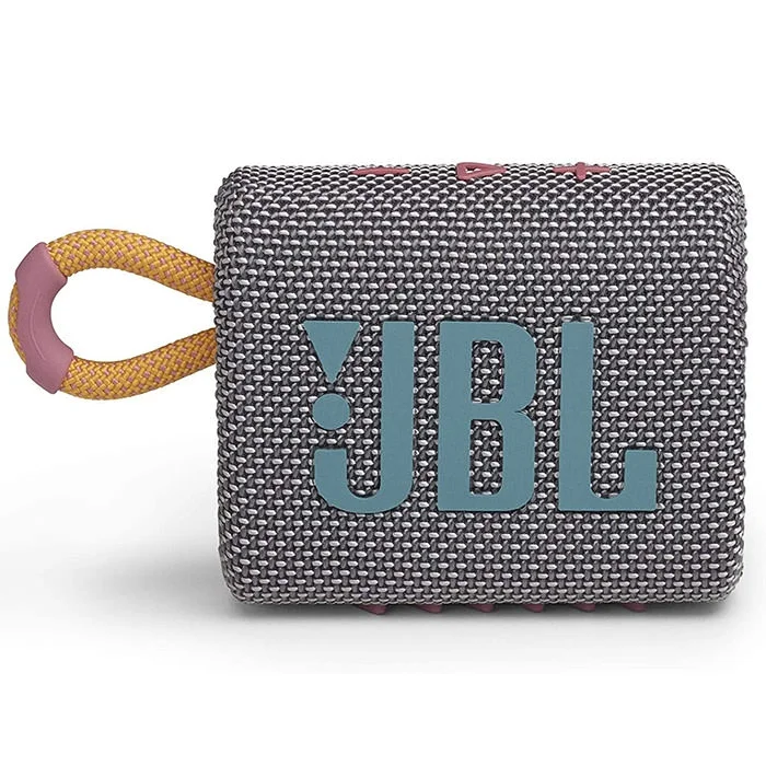 JBL GO 3 Wireless Bluetooth Portable Speaker - Grey