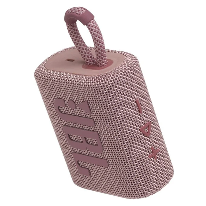 JBL GO 3 Wireless Bluetooth Portable Speaker - Pink