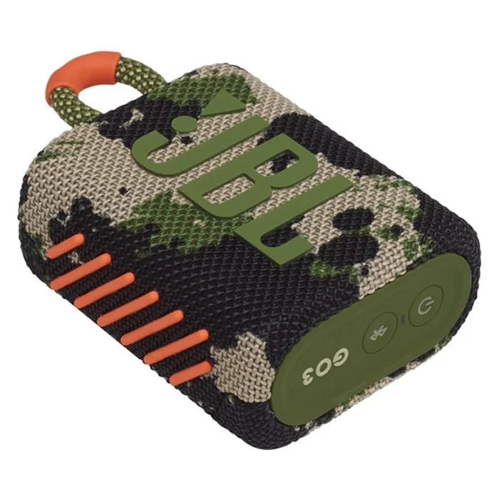JBL GO 3 Wireless Bluetooth Portable Speaker - Squad
