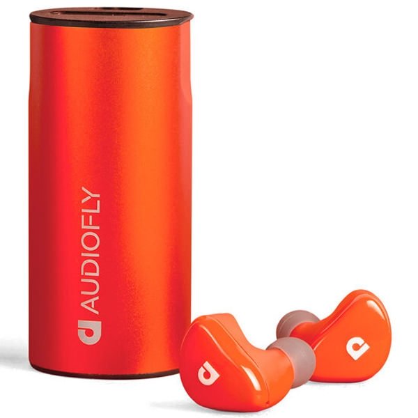 Audiofly AFT2 True Wireless Bluetooth Noise-Cancelling In-Ear Earphone with Mic - Sunset Audiofly AFT2 True Wireless Bluetooth Noise-Cancelling In-Ear Earphone with Mic - Sunset