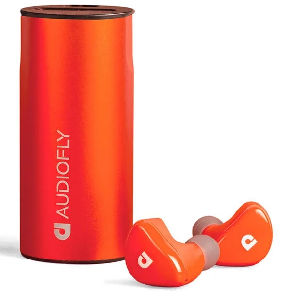 Audiofly AFT2 True Wireless Bluetooth Noise-Cancelling In-Ear Earphone with Mic - Sunset