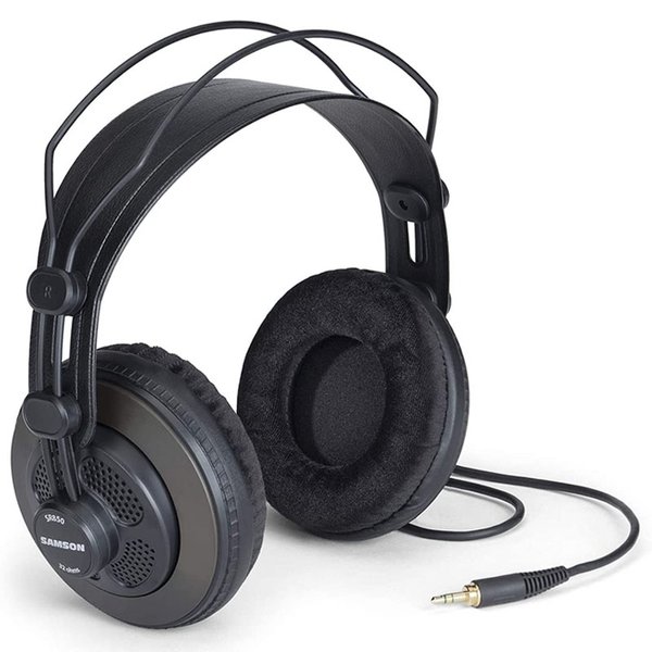 Samson SR850 Professional Semi Open-Back Studio Monitoring Over-Ear Headphone Samson SR850 Professional Semi Open-Back Studio Monitoring Over-Ear Headphone