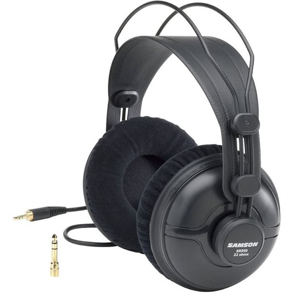 Samson SR950 Professional Studio Monitoring Over-Ear Headphone Samson SR950 Professional Studio Monitoring Over-Ear Headphone