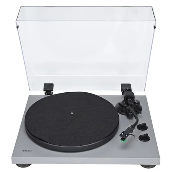 TEAC TN-400BT Wireless Bluetooth Fully Manual Belt-Drive Turntable (Analog, Wireless & USB) - Black
