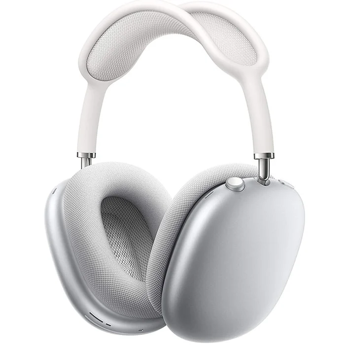 Apple AirPods Max Wireless Bluetooth Active Noise-Cancelling Over-Ear Headphone with Mic - Silver 