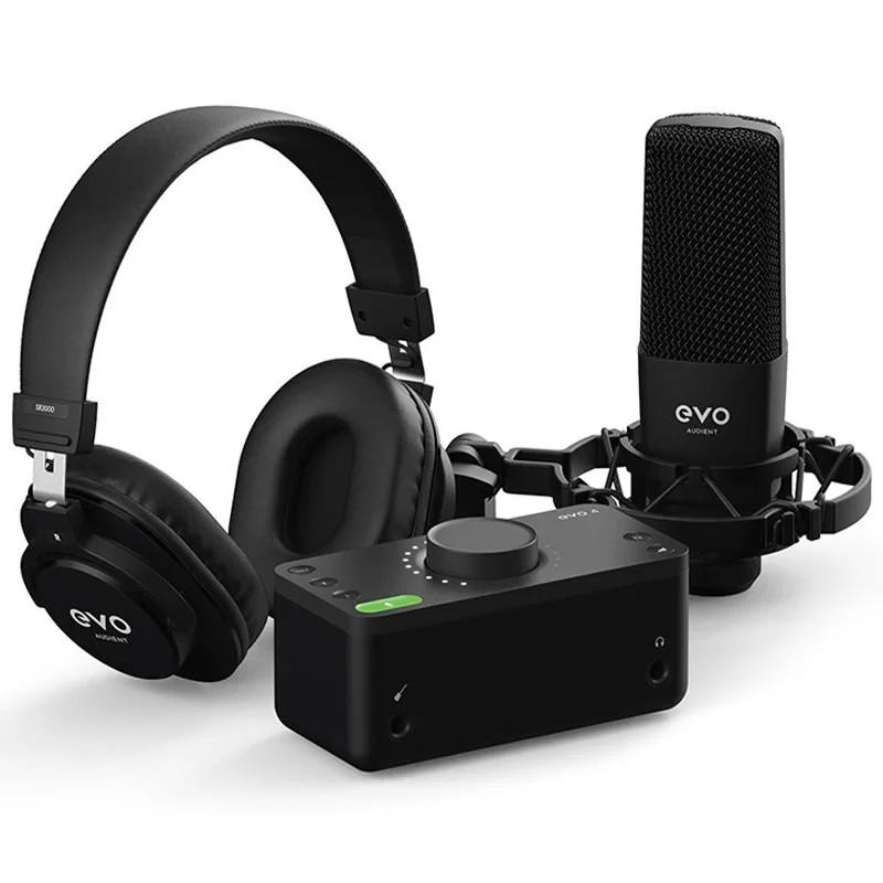 Audient EVO Start Recording Bundle Audio Interface Set