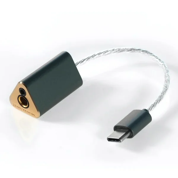 ddHiFi TC44B Type-C to 2.5/4.4mm Balanced USB DAC & Amplifier Cable Dongle