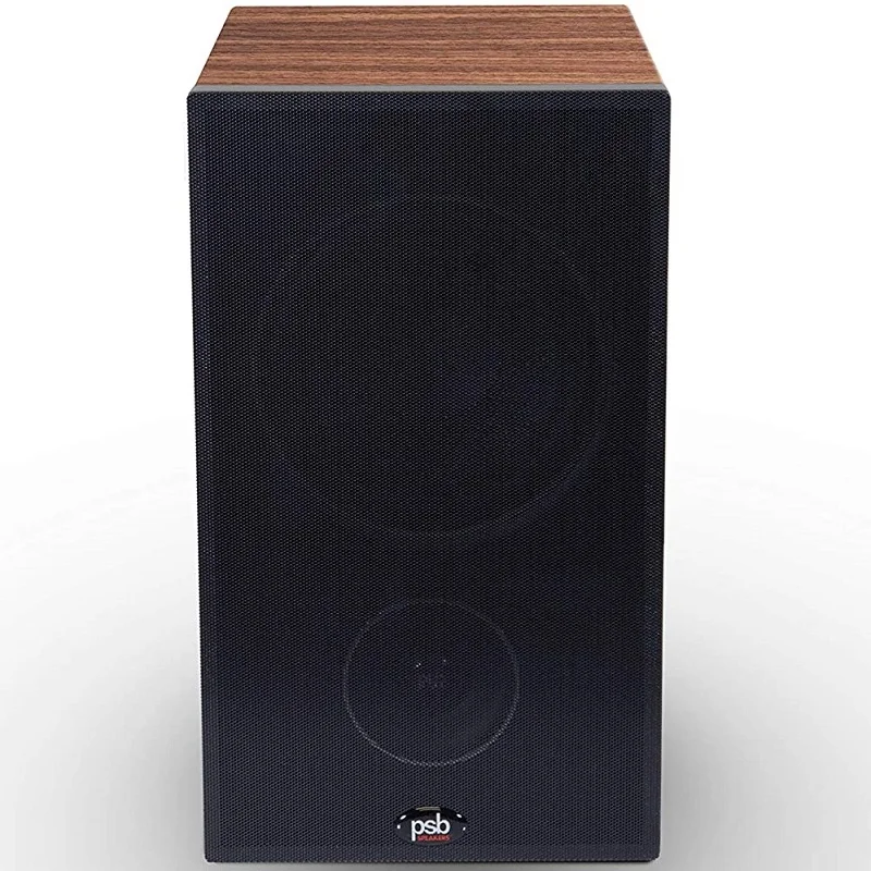 PSB Alpha P5 2-Way Passive Desktop Bookshelf Speakers Walnut