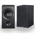 PSB Alpha P5 Passive Bookshelf Speakers Black Ash Woodgrain