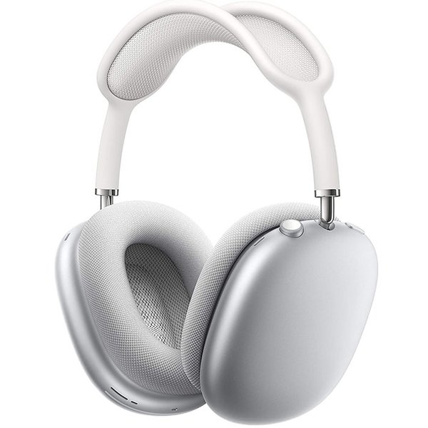 Apple AirPods Max Wireless Bluetooth Active Noise-Cancelling Over-Ear Headphone with Mic - Silver  Apple AirPods Max Wireless Bluetooth Active Noise-Cancelling Over-Ear Headphone with Mic - Silver