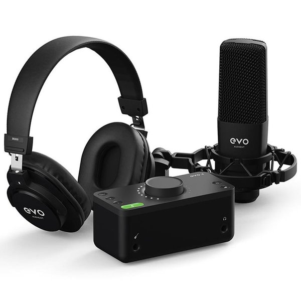 Audient EVO Start Recording Bundle Audio Interface Set