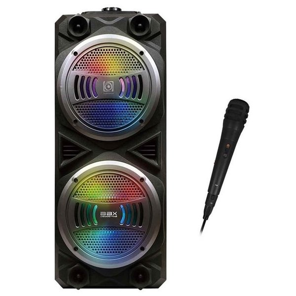 AudioBox BBX D6000 TWS Wireless Bluetooth Portable Speaker with Wireless Handheld Microphone & FM Radio