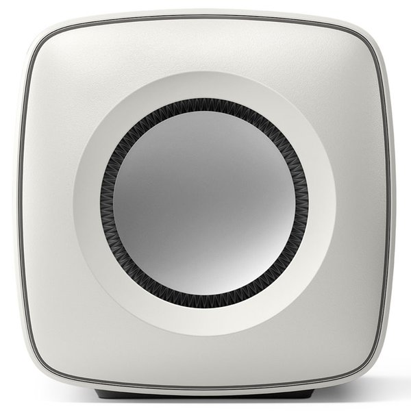 KEF KC62 Dual 6.5-inch (2x6.5”) Powered Subwoofer - Mineral White KEF KC62 Dual 6.5-inch (2x6.5”) Powered Subwoofer - Mineral White