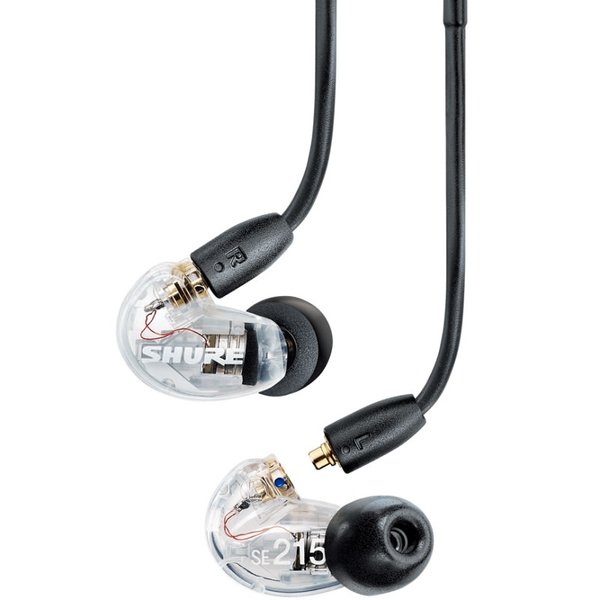 Shure AONIC 215 Wired In-Ear Earphone with Mic - Clear Shure AONIC 215 Wired In-Ear Earphone with Mic - Clear