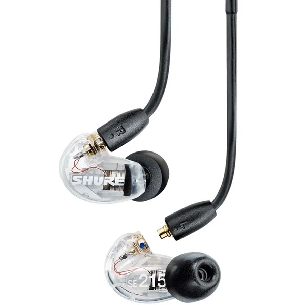 Shure AONIC 215 Wired In-Ear Earphone with Mic - Clear