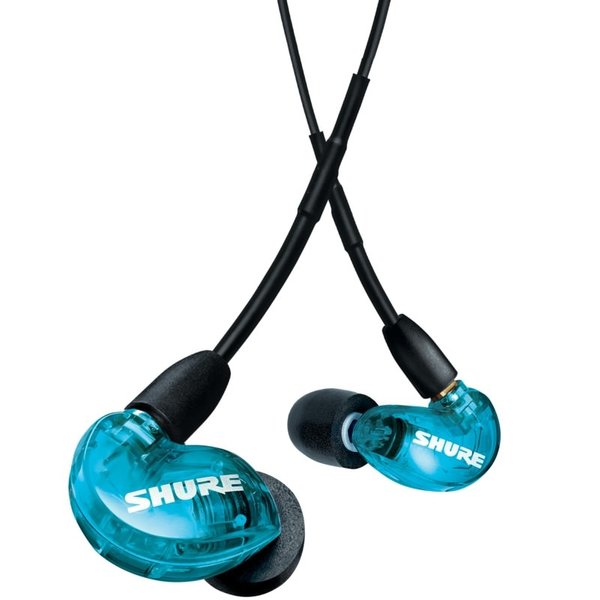 Shure AONIC 215 Wired In-Ear Earphone with Mic - Blue Shure AONIC 215 Wired In-Ear Earphone with Mic - Blue