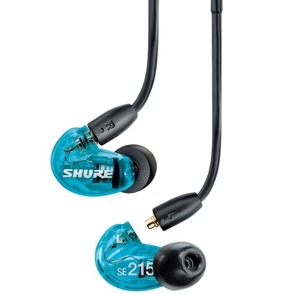 Shure AONIC 215 Wired In-Ear Earphone with Mic - Blue Shure AONIC 215 Wired In-Ear Earphone with Mic - Blue