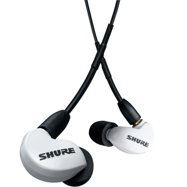 Shure AONIC 215 Wired In-Ear Earphone with Mic - White Shure AONIC 215 Wired In-Ear Earphone with Mic - White
