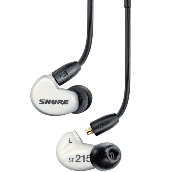 Shure AONIC 215 Wired In-Ear Earphone with Mic - White Shure AONIC 215 Wired In-Ear Earphone with Mic - White