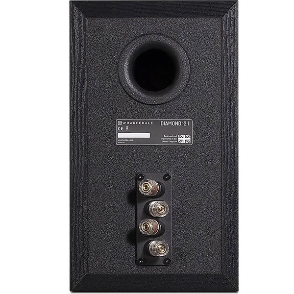 Wharfedale Diamond 12.1 2-Way Passive Desktop Bookshelf Speakers - Black Oak Wharfedale Diamond 12.1 2-Way Passive Desktop Bookshelf Speakers - Black Oak