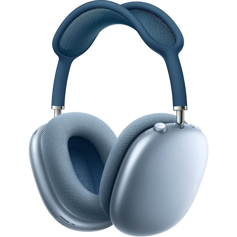Apple AirPods Max Wireless Bluetooth Active Noise-Cancelling Over-Ear Headphone with Mic - Sky Blue