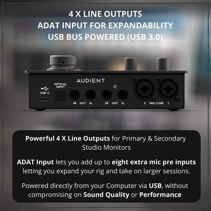 Audient iD14 MKII USB Audio Interface