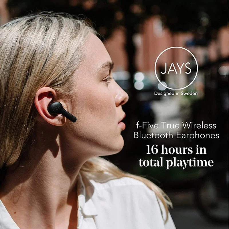 JAYS f-Five True Wireless Bluetooth In-Ear Earphone with Mic