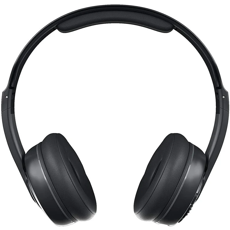 Skullcandy Cassette Wireless Bluetooth On-Ear Headphone with Mic - Black