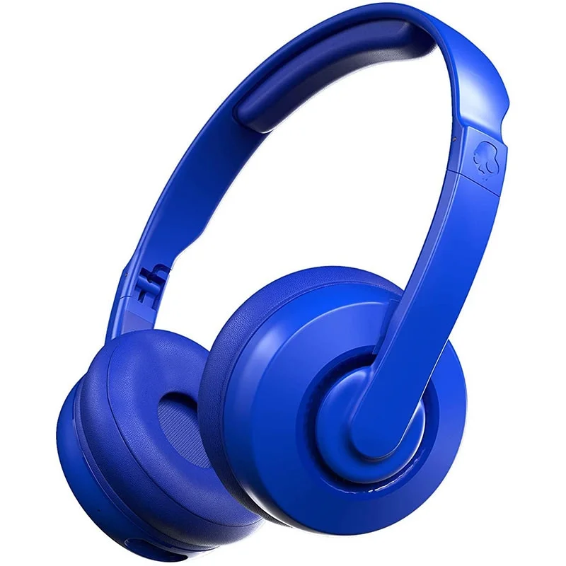 Skullcandy Cassette Wireless Bluetooth On-Ear Headphone with Mic - Cobalt Blue