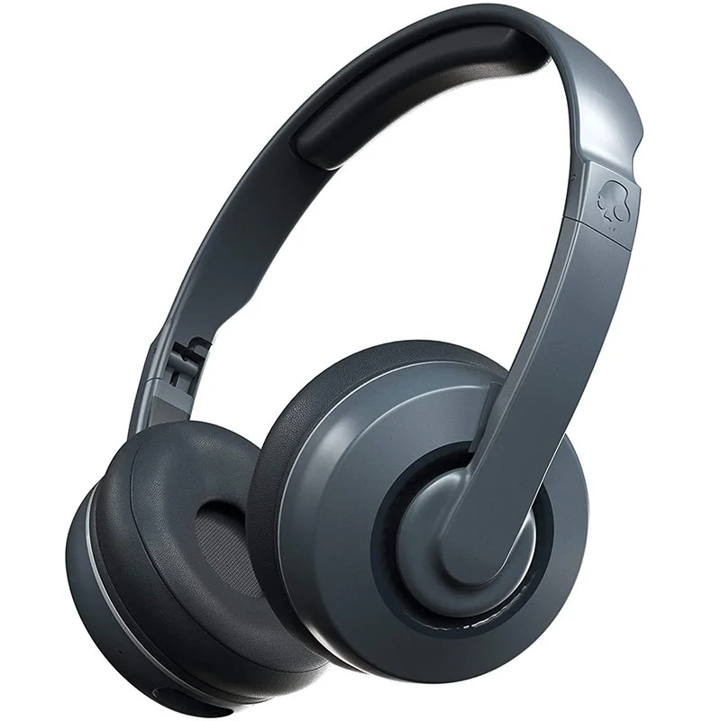 Skullcandy Cassette Wireless Bluetooth On-Ear Headphone with Mic - Chill Grey