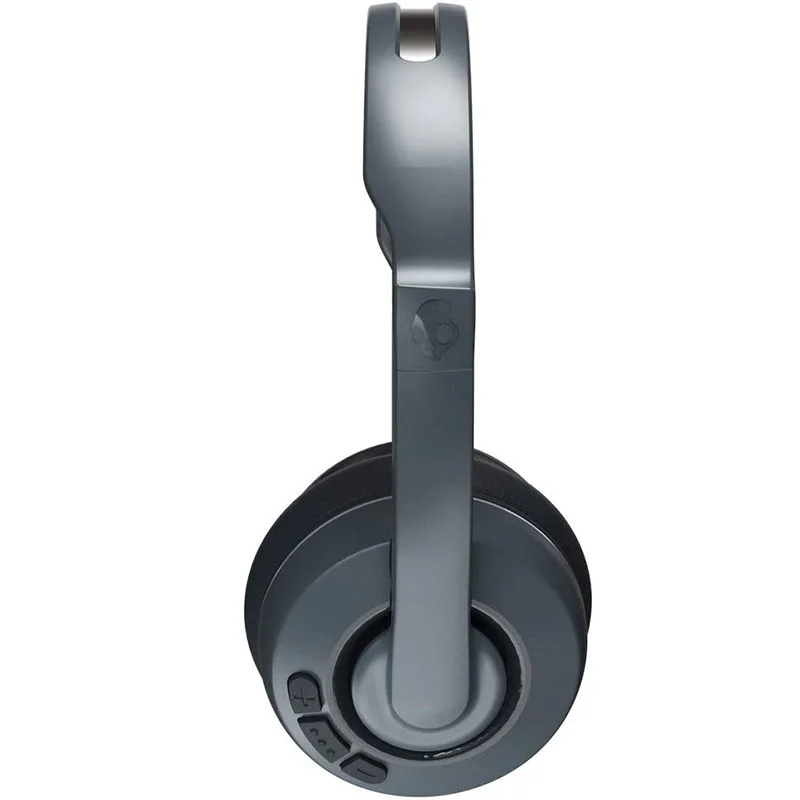 Skullcandy Cassette Wireless Bluetooth On-Ear Headphone with Mic - Chill Grey