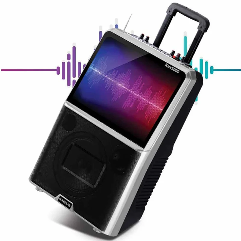 SonicGear KBX 5000 Wireless Bluetooth Speaker with Wireless Karaoke Mic