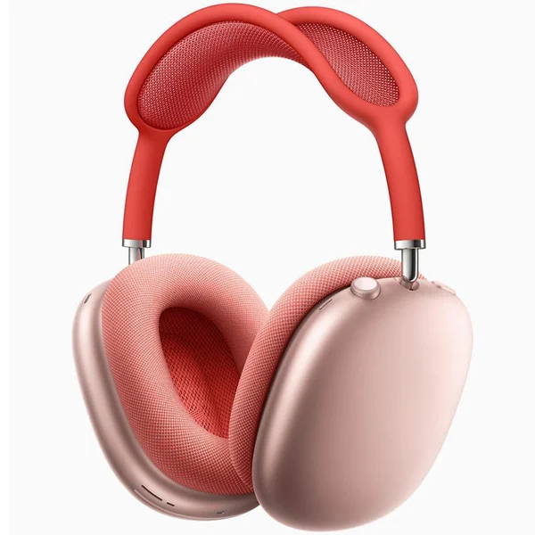 Apple AirPods Max Wireless Bluetooth Active Noise-Cancelling Over-Ear Headphone with Mic - Pink