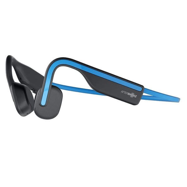 Shokz OpenMove Wireless Bluetooth Bone Conduction Headphone with Mic - Blue
