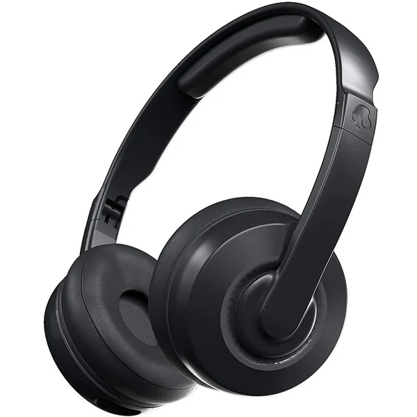 Skullcandy Cassette Wireless Bluetooth On-Ear Headphone with Mic - Black