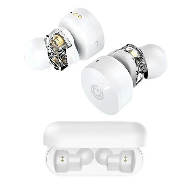 SonicGear Earpump TWS 7 Hyperbass True Wireless Bluetooth In-Ear Earphone with Mic - White