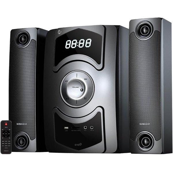 SonicGear EVO 9 BTMI Wireless Bluetooth Multimedia Karaoke Desktop Speaker with Wireless Mic