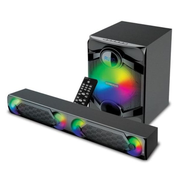 SonicGear TITAN 11 BTMI Wireless Bluetooth Multimedia Desktop Speaker with Wireless Karaoke Mic SonicGear TITAN 11 BTMI Wireless Bluetooth Multimedia Desktop Speaker with Wireless Karaoke Mic