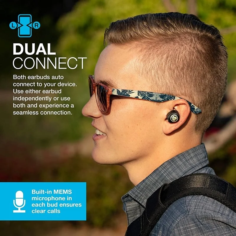 JLab JBuds Air Icon True Wireless Bluetooth In-Ear Earphone with Mic