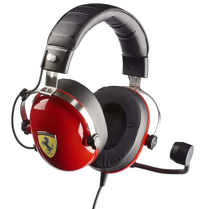 Thrustmaster T.Racing Scuderia Ferrari Edition Over-Ear Gaming Headset with Mic