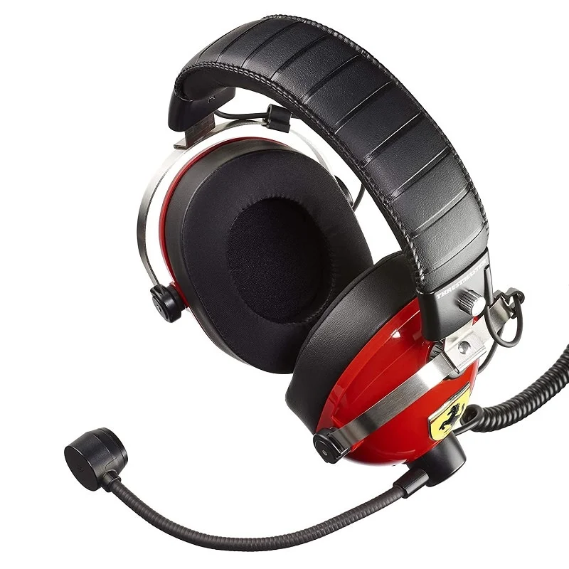 Thrustmaster T.Racing Scuderia Ferrari Edition Over-Ear Gaming Headset with Mic